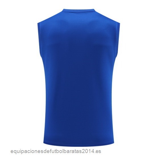 Nuevo Entrenamiento Sin Mangas Barcelona 23/24 I Azul Baratas